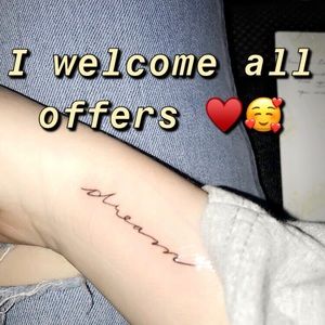 I WELCOME ALL OFFERS